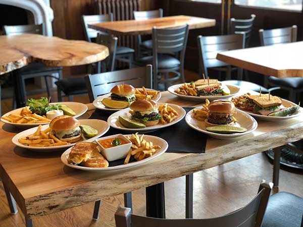 Timeout Restaurant burgers