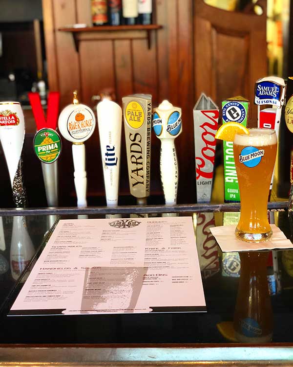 Timeout Restaurant beer on tap