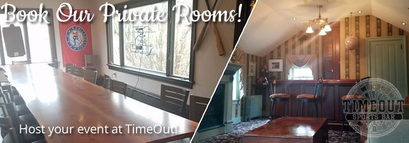 timeout sports bar private events